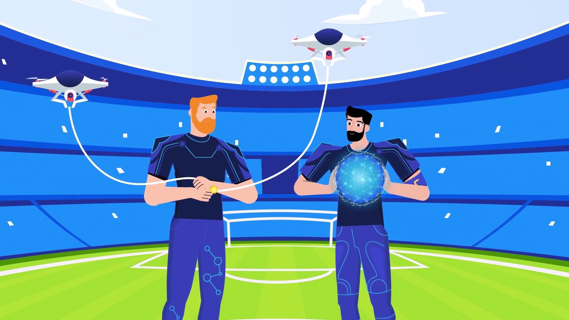 Corporate roadmap visualization video