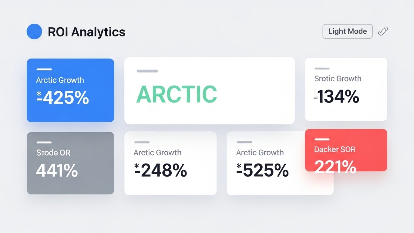 (Style 15): Light Mode UI - Financial Clarity