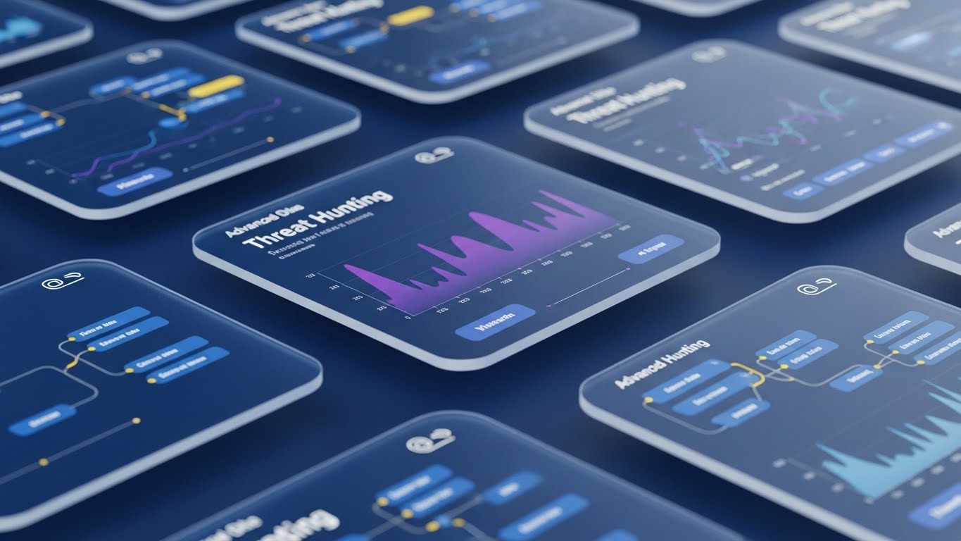 (Style 18): 3D Parallax UI - Multi-Layered Threat Hunting