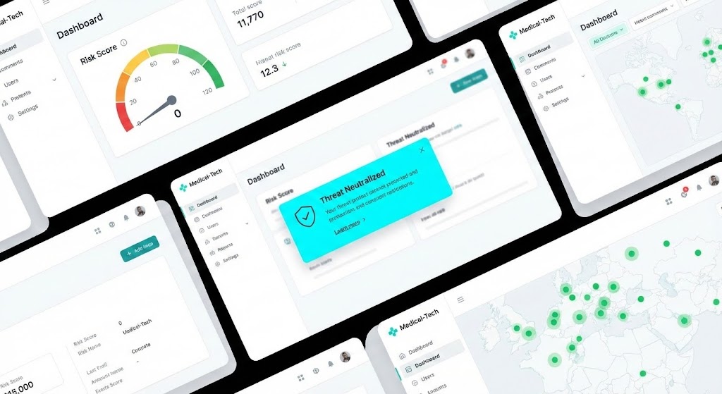 (Style 6): Coral Risk Gradient - Visualizing Risk Reduction