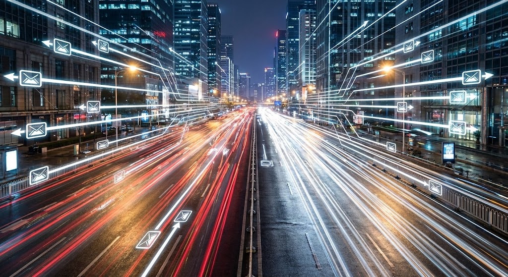 (Style 22): Hyper-lapse City - Global Scale & Speed