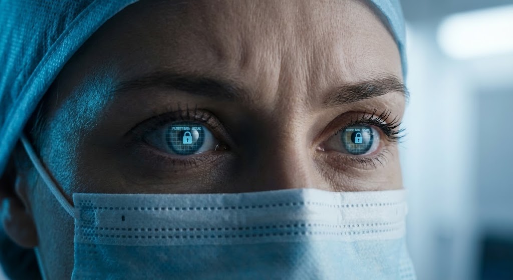 (Generative AI Cinematic Video): Intense Clinical Focus + Visualizing Compliance Vigilance