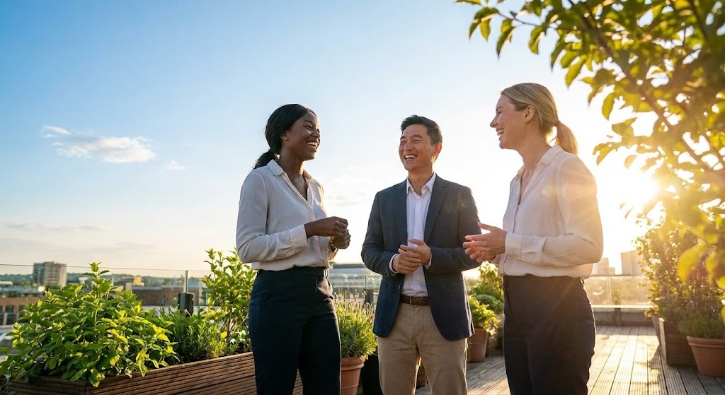 (Aspirational Stock): Golden Hour - Celebrating Human Freedom