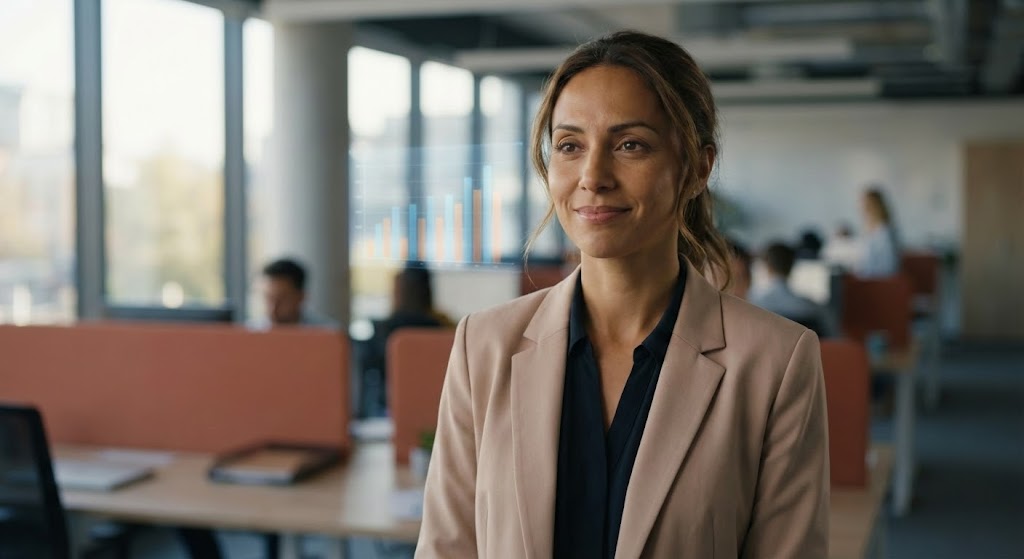 (Realistic Character): Visionary Leader - Humanizing Digital Strategy