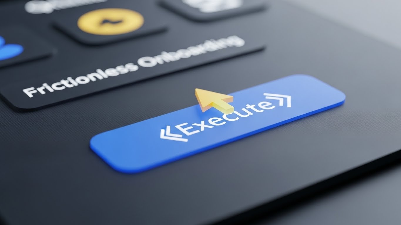 (Macro UI Micro-Interactions): Tactile Focus – Frictionless User Onboarding