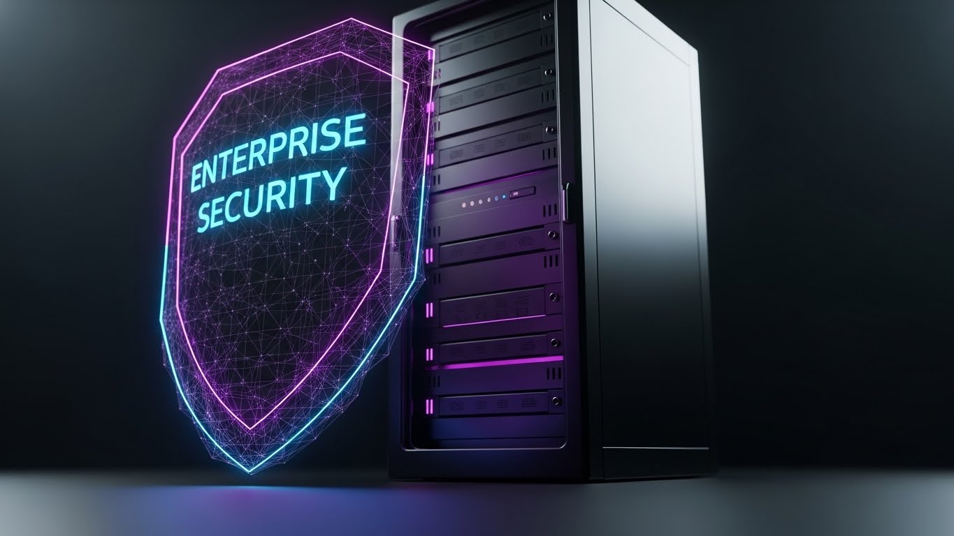 (Holographic UI over 3D): Digital Shield – Visualizing Data Sovereignty