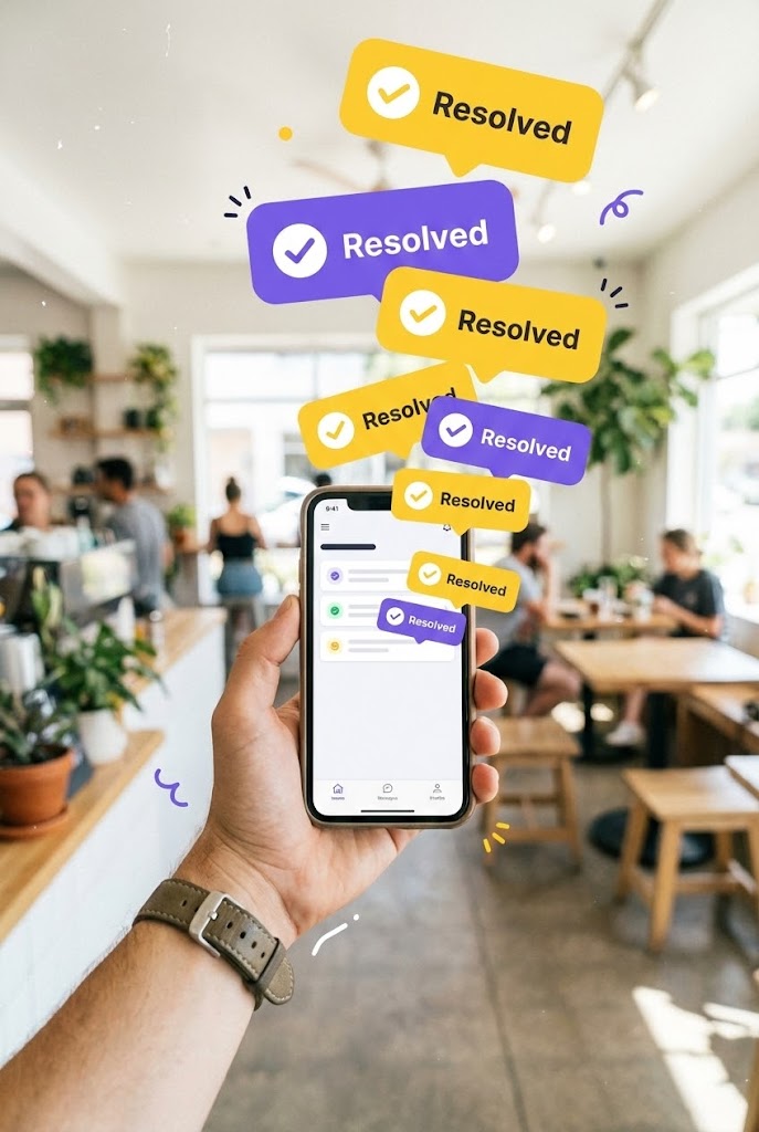 (Augmented Reality UI): Mobile Resolution + Proactive Support
