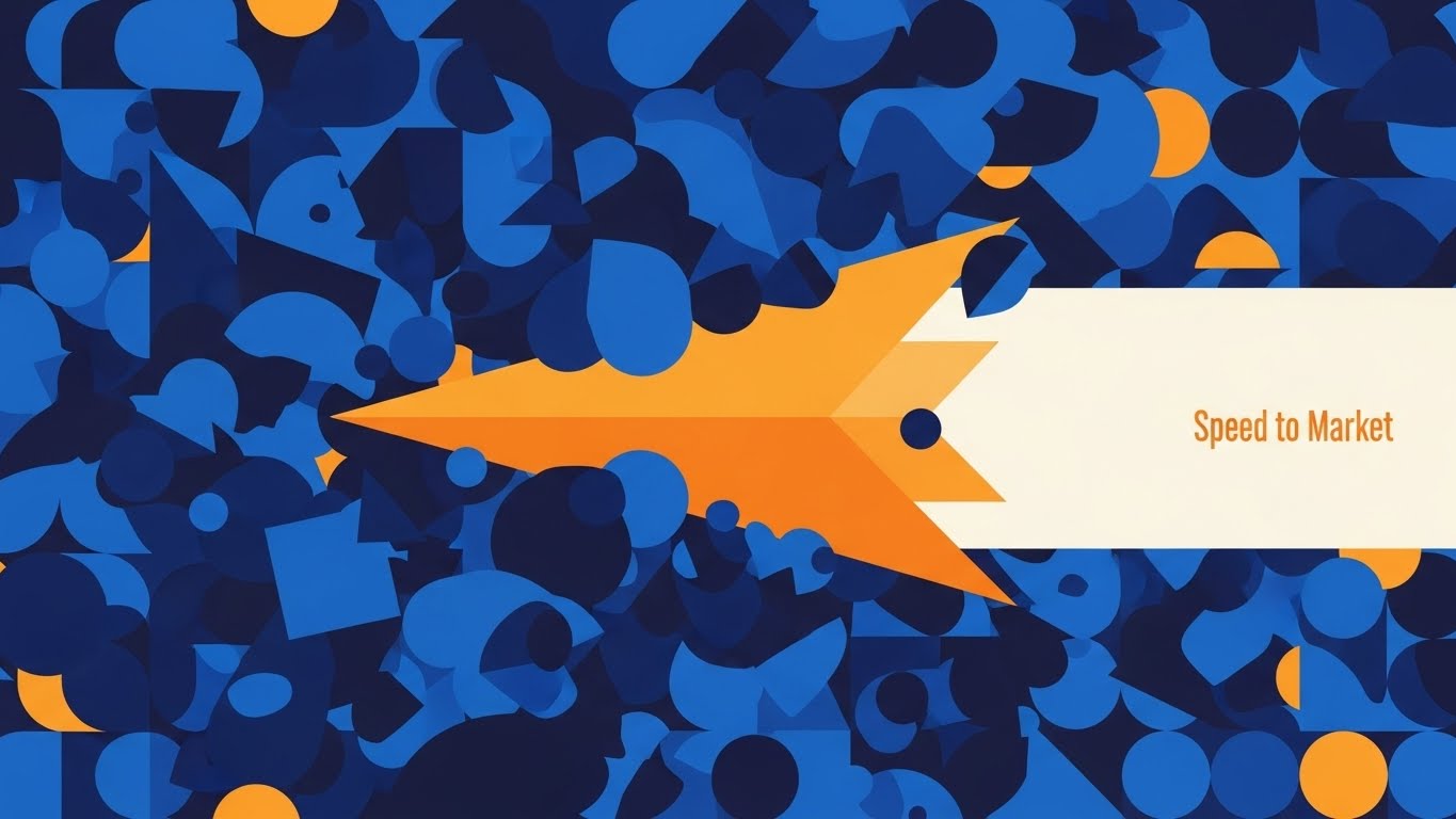 (Split Screen): Messy Desk vs Clean UI + Single Source of Truth