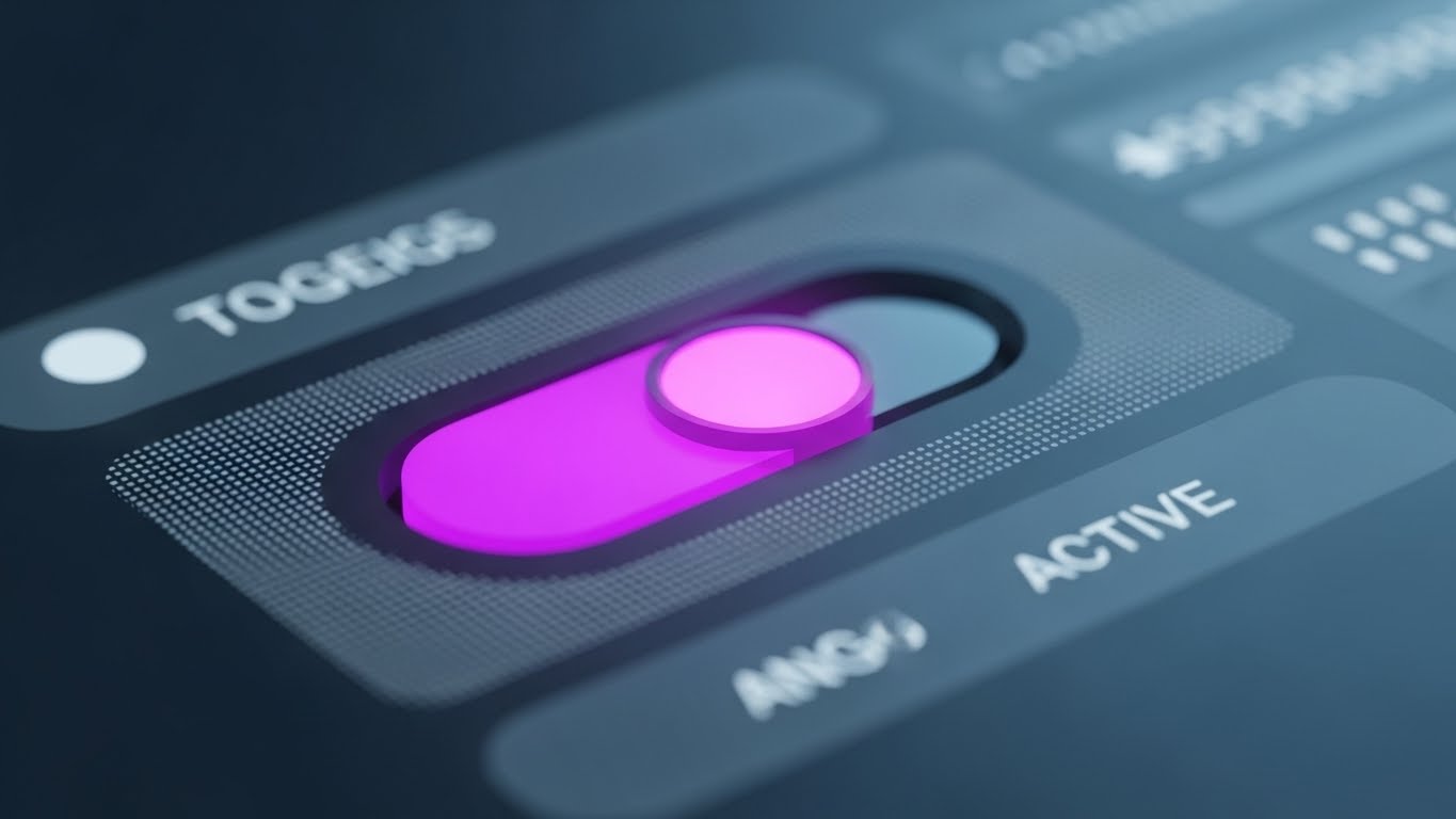 (Style 17): Neon Tactility – Satisfying Interaction Design