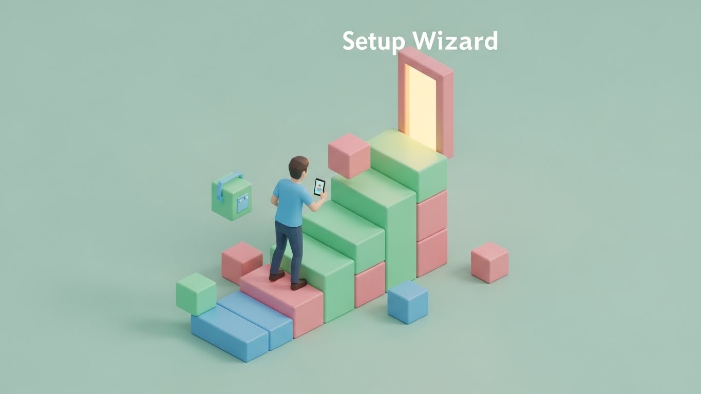 (Style 9): Pastel Steps – Gamifying the Setup