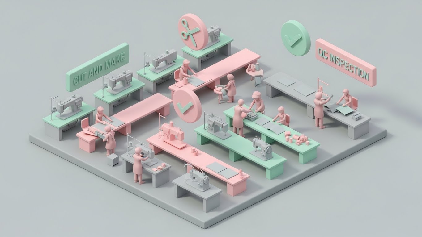 (Clay Diorama): Miniature factory humanizes complex manufacturing processes