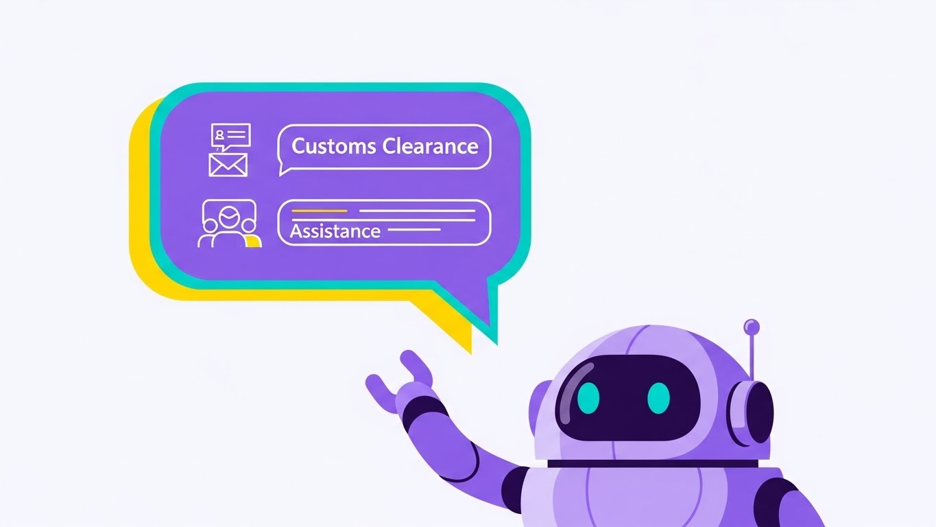 (Friendly Bot): Automated assistance visualized as a helpful partner