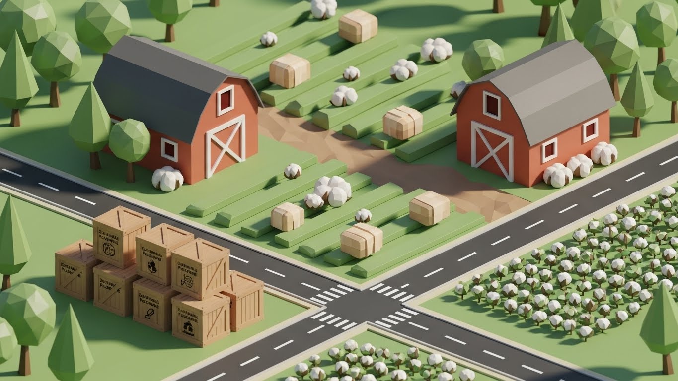 (Geometric Farm): Simplified origin story builds trust in provenance