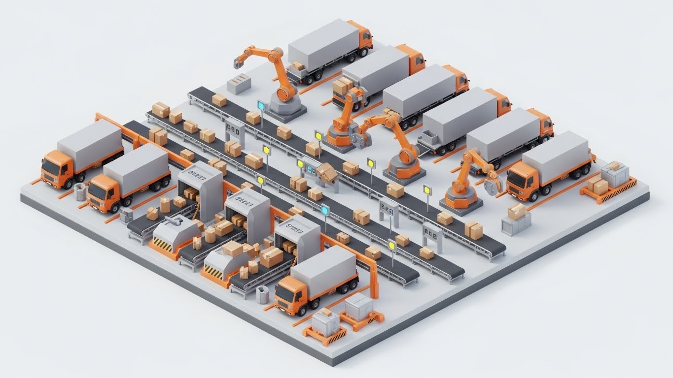 (Isometric 3D Workflow): Automated Hub for Deep Adoption