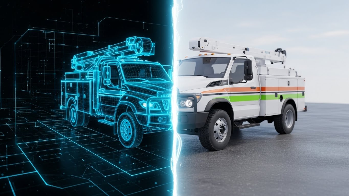 (Wireframe to Reality): Digital Twin Synchronization