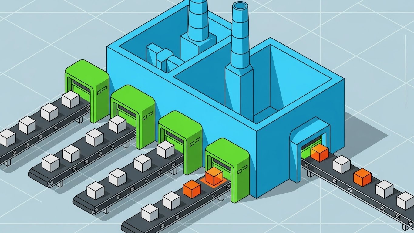 (Isometric 2D Motion): The Service Factory