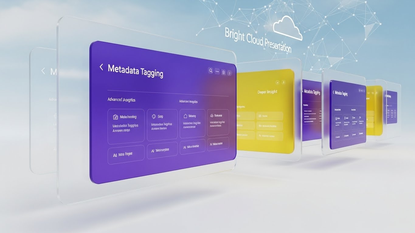 (3D Parallax UI Presentation): Layered Insight + Deep Analytics