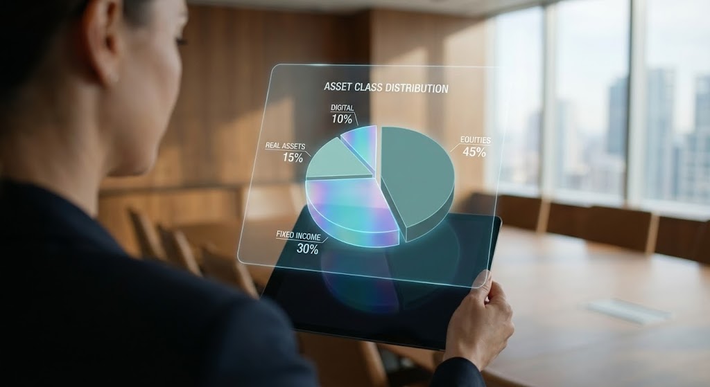 (Lifestyle UI): Executive Insight + Holographic Clarity