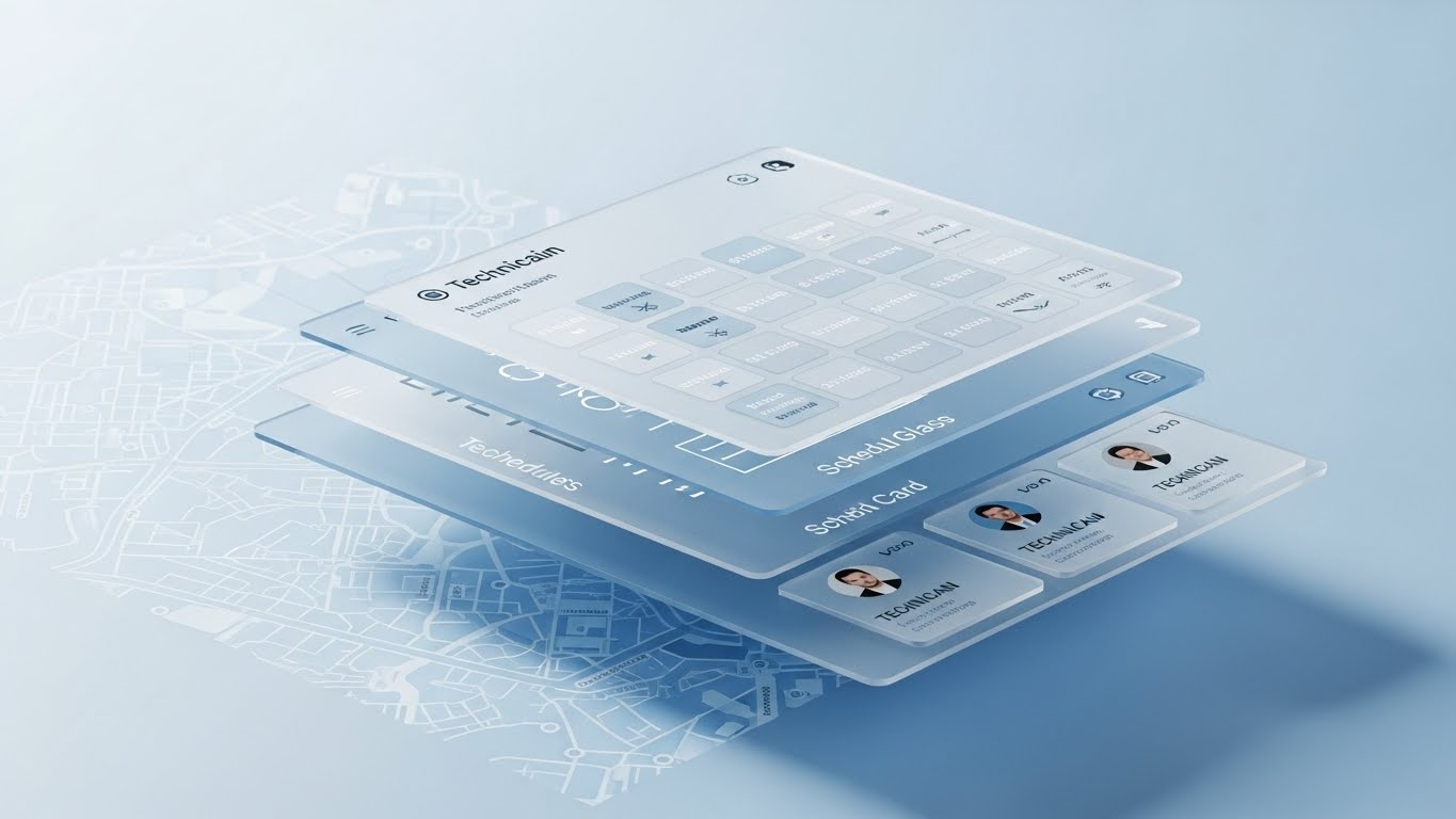 (3D Parallax UI): Layered Tech Stack + Validating System Depth