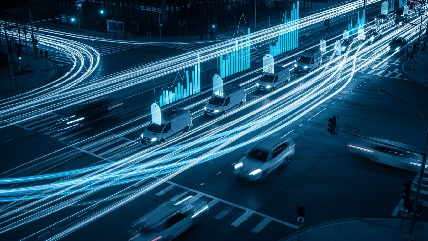 (Hyper-lapse Data): City Data Overlay + Real-Time Tracking Precision