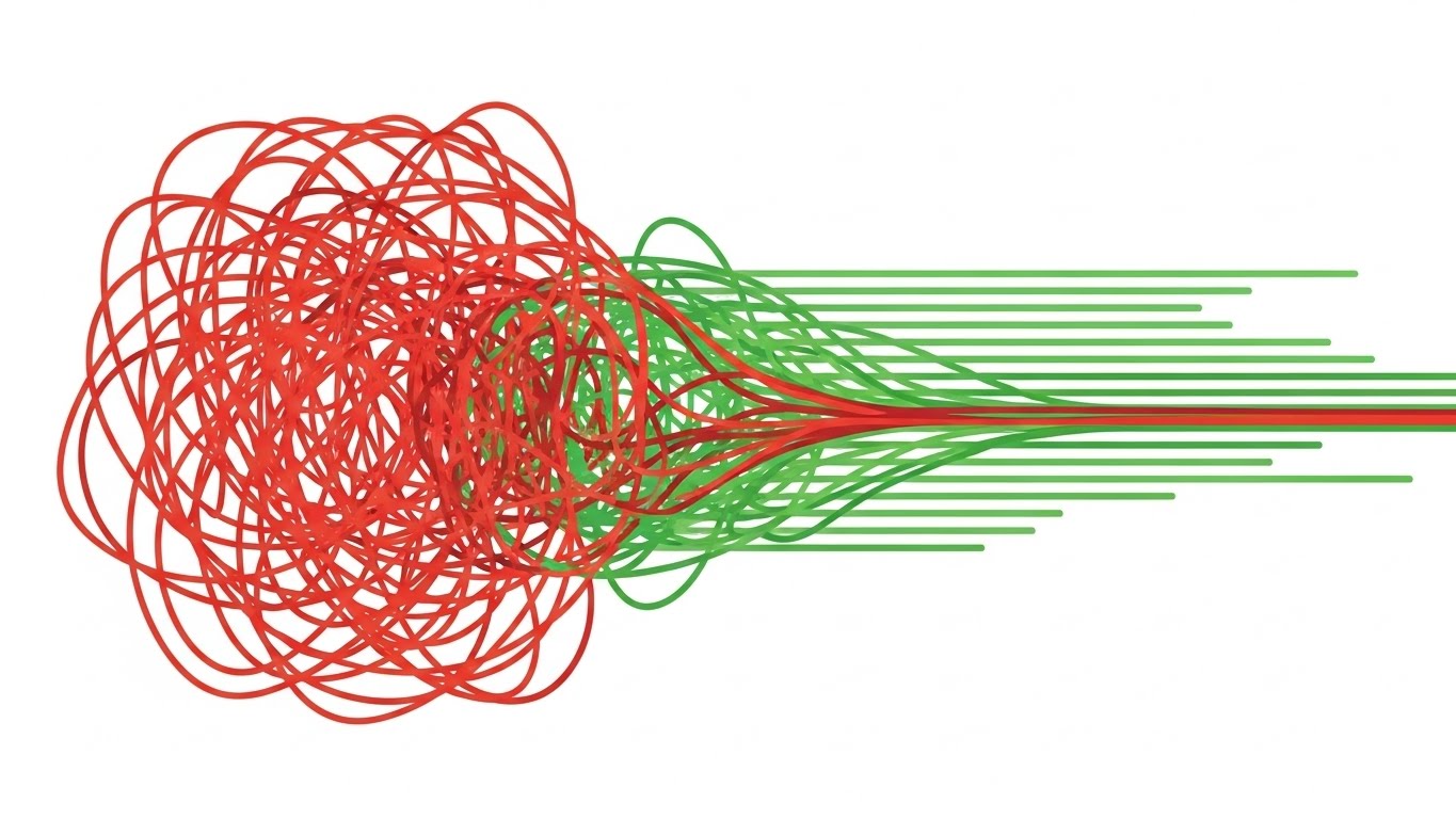 (Abstract Motion): Unraveling Knots + Visualizing Automated Resolution