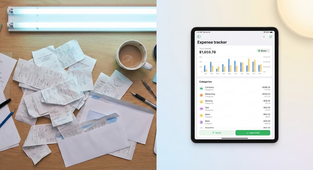 (Abstract 2D Motion): Chaos to Grid represents Structured Financial Clarity