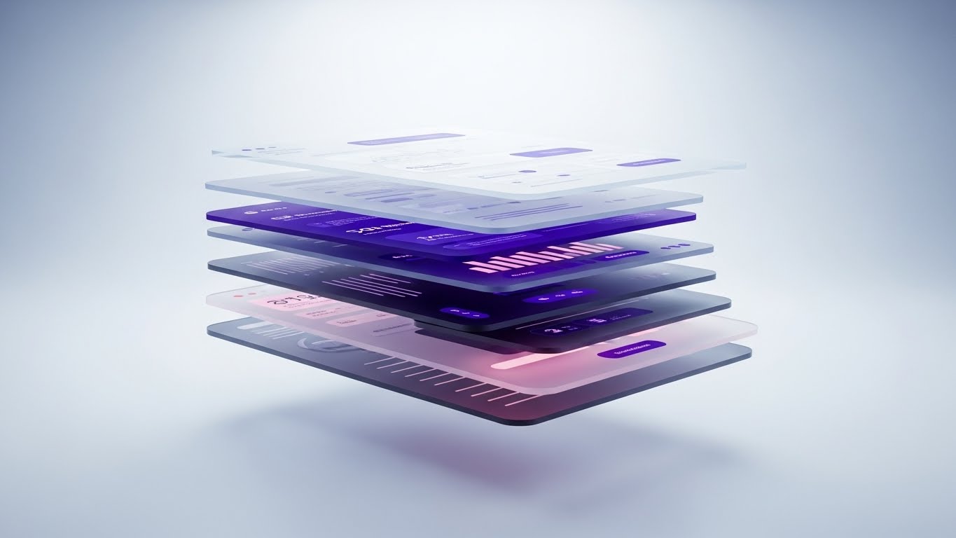 (3D Parallax UI Presentation): Deep Dive - Revealing the Architecture of Intelligence