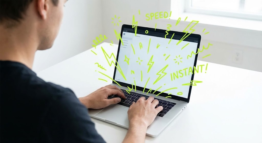 (2D Graphics Over Live Action): Instant Impact - Visualizing the Velocity of Automation