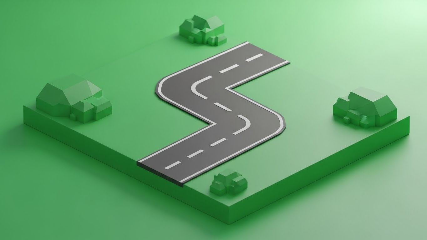 (Low-Poly 3D Modeling): The Smooth Road - Removing Friction from Customer Support