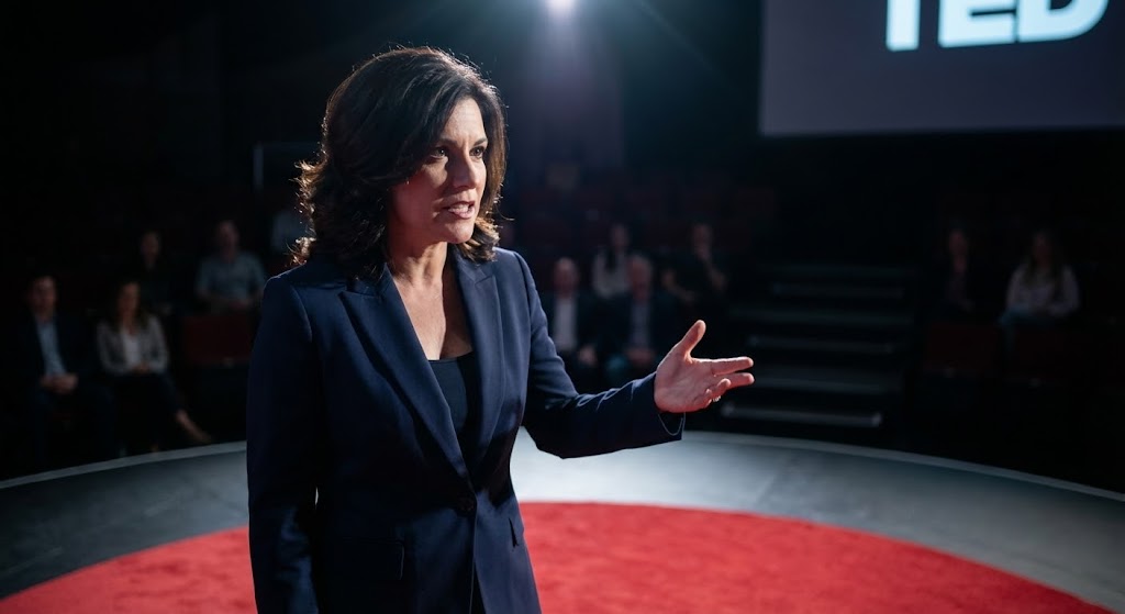 (Realistic Video): Human Authority + Visionary Leadership