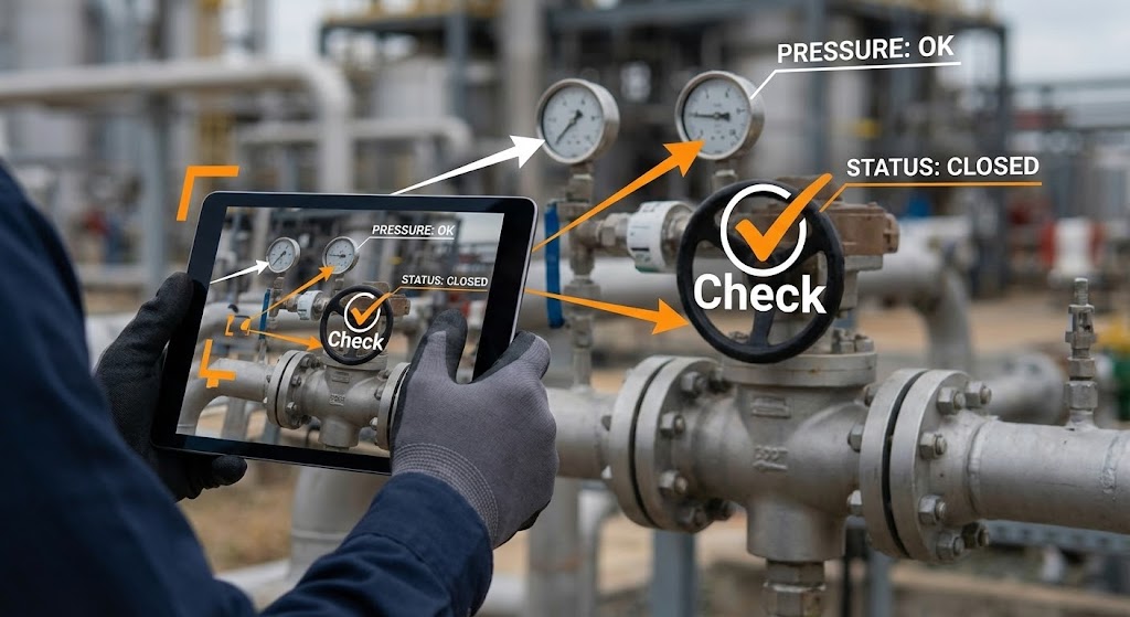 (2D over Live Action): Augmented Tech – Field Assist