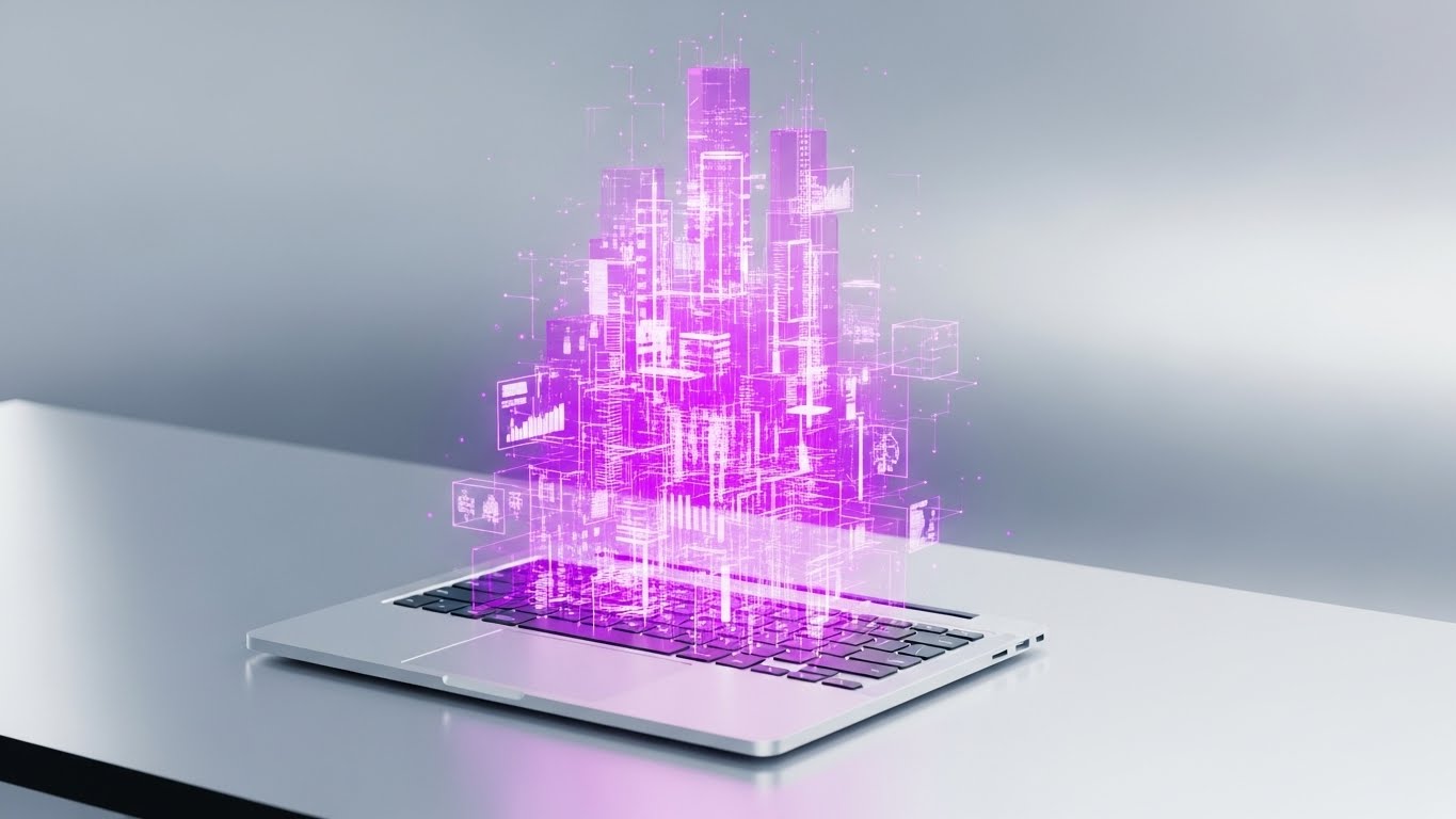 (Holographic UI - Light): Digital Twin, Future Modeling