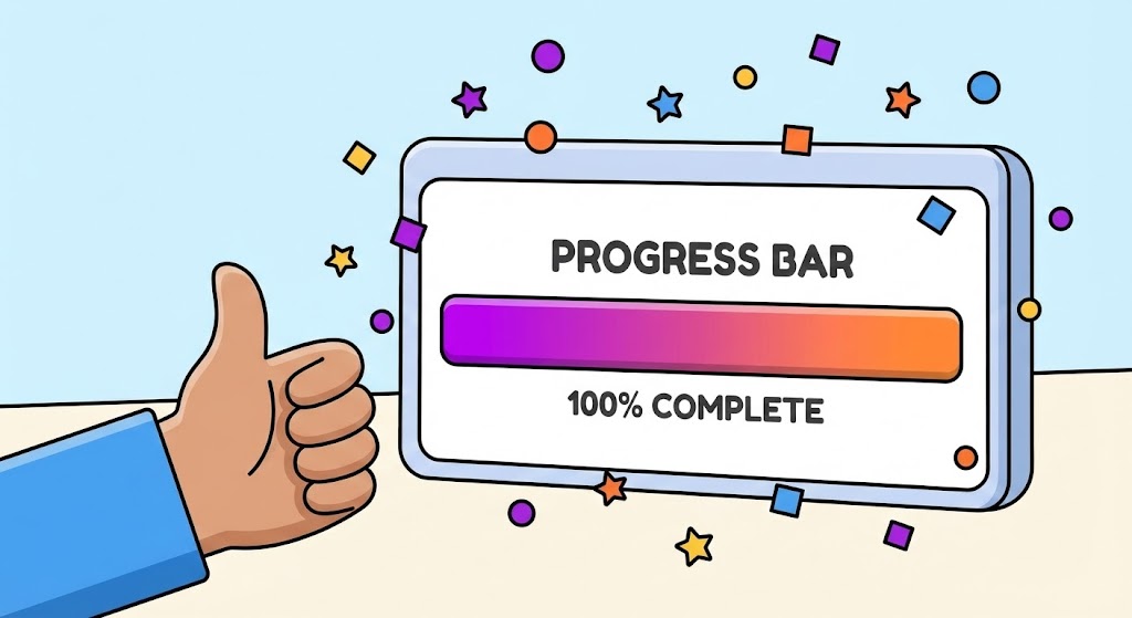 (2D Anim & UI Comp): Gamified Feedback, Habit Formation