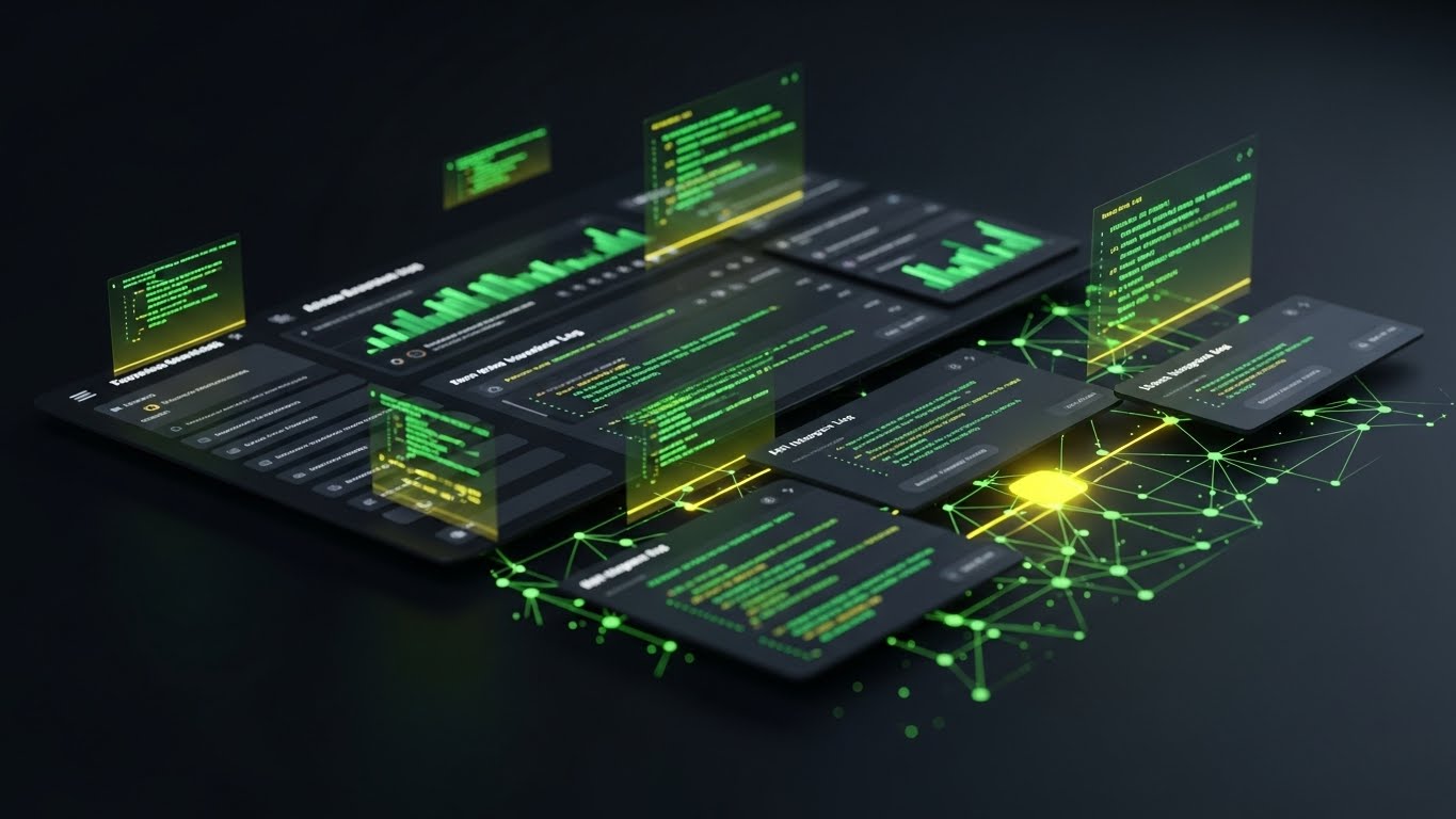 (Dark Mode UI Showcase): Developer Aesthetic + Validating Robust Architecture