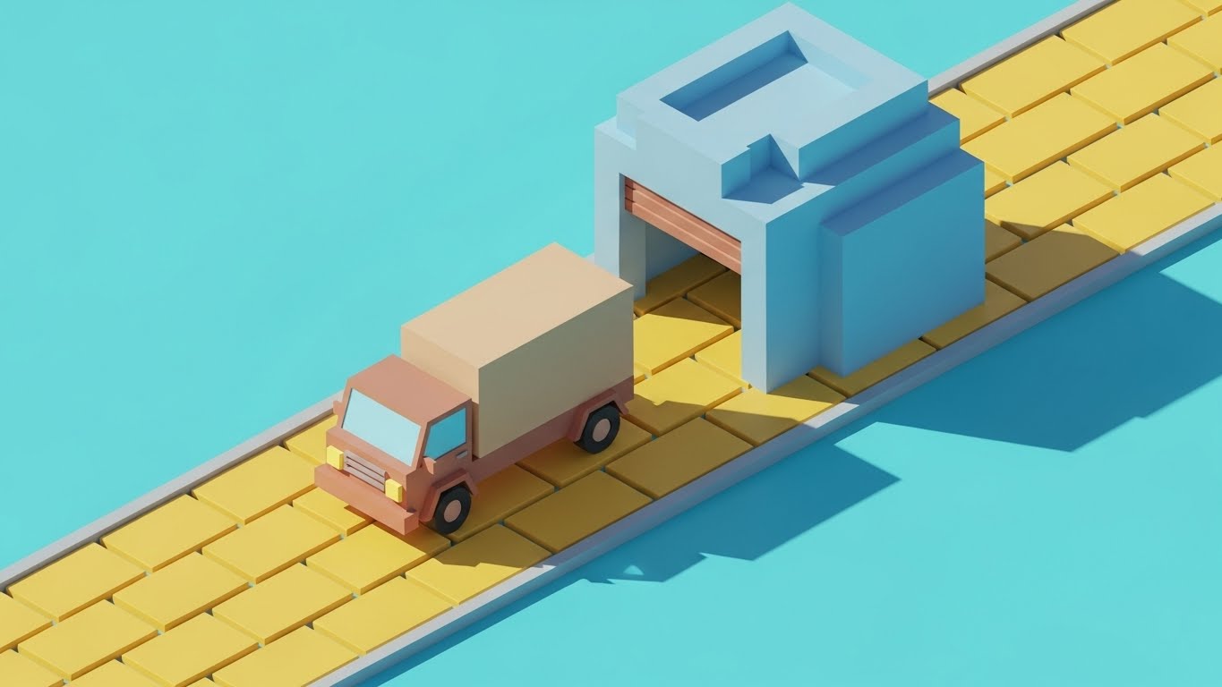 (Low-Poly 3D Modeling): Playful Geometry + Simplifying Complex Concepts