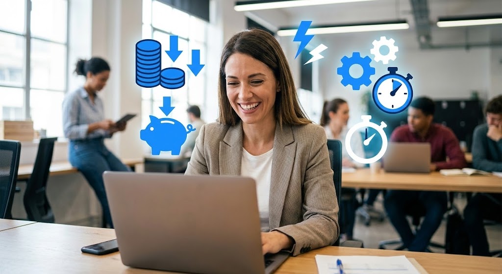 (2D Graphics Over Live Action): Visualizing Efficiency Gains