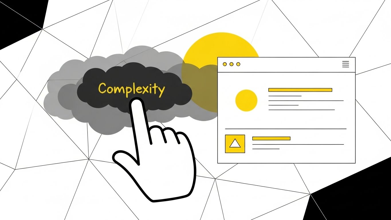 (2D Animation & UI Composition): Eliminating Complexity