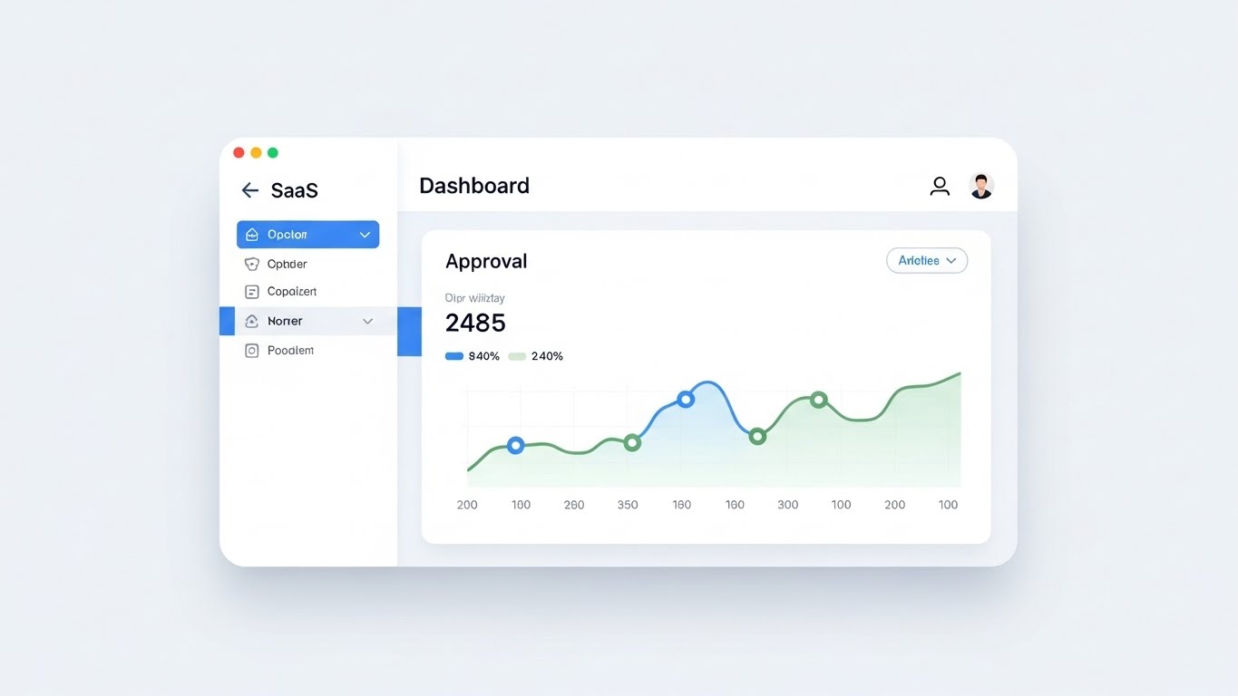 (Clean UI Workflow): Breathable Design + Operational Clarity