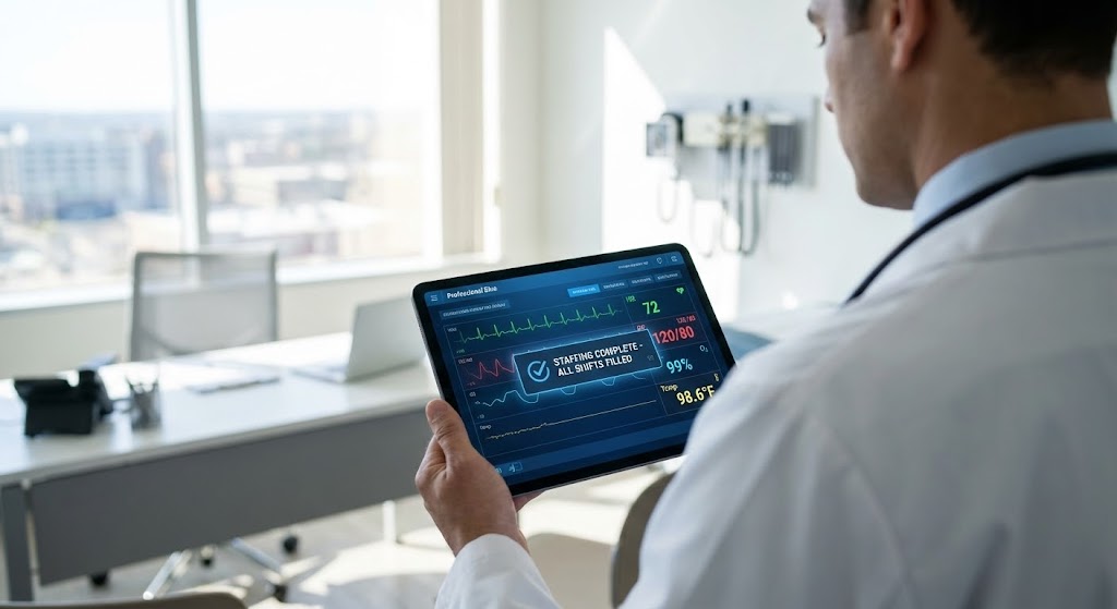 (Lifestyle Overlay): Point of Care - Frictionless Workflow Integration