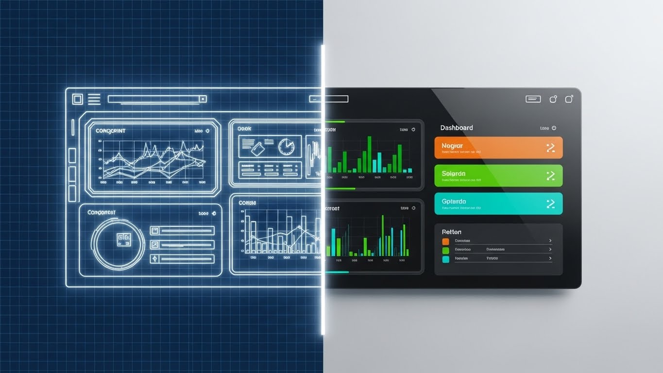 (Wireframe Transition): Concept to Core - Tangible Reality Proof