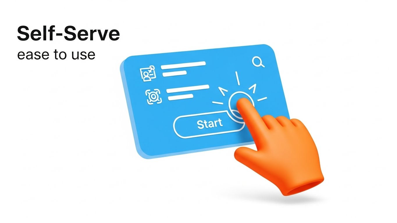 (2D Animation & UI Composition): Guided Touch + Frictionless Onboarding
