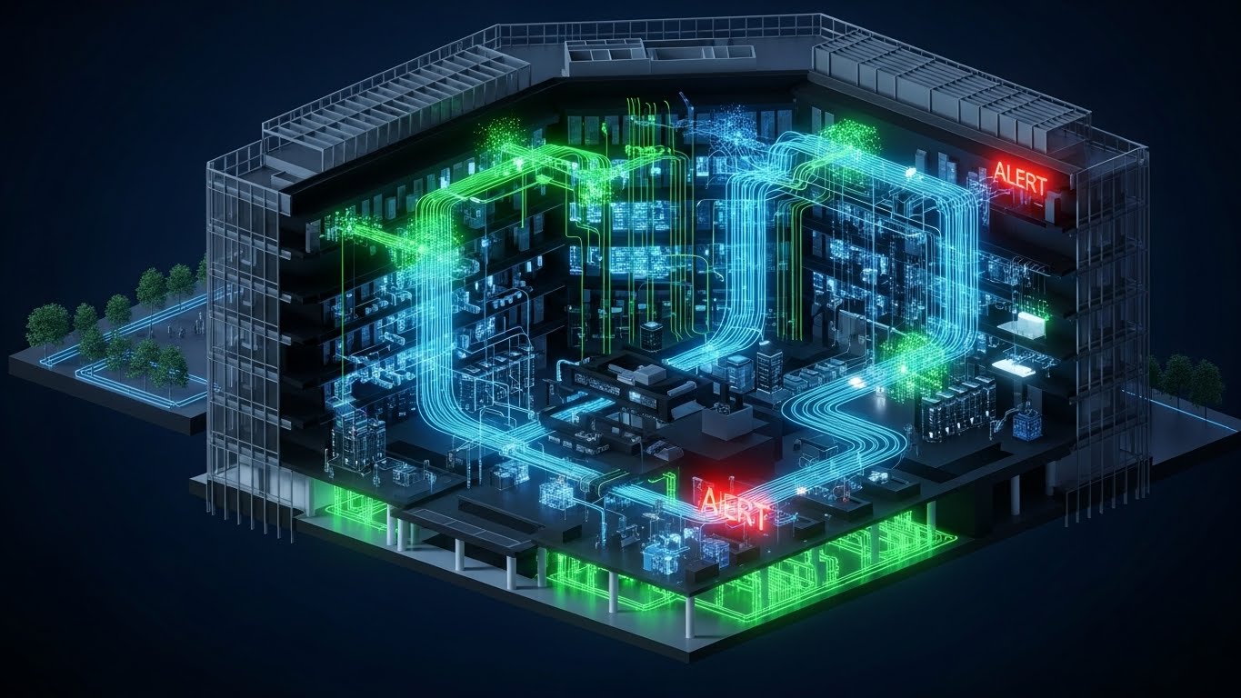 (3D X-Ray): Transparent Veins + Operational Visibility