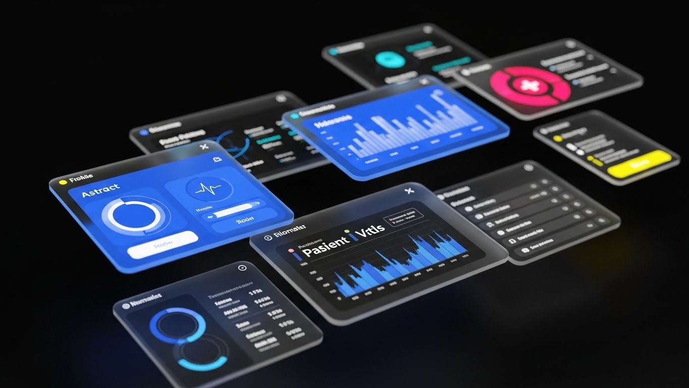 (Rapid UI Montage): Glass Layers + Feature Depth