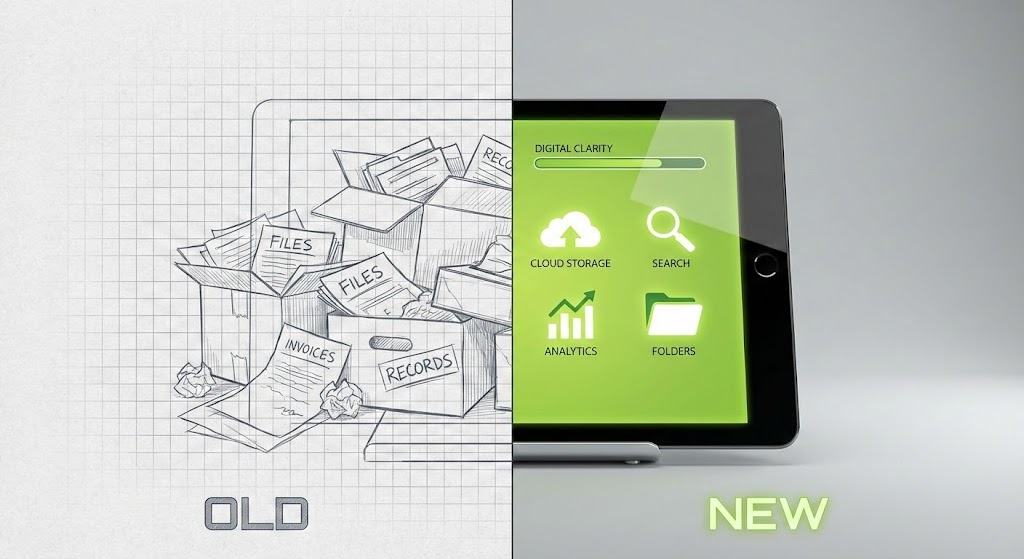 (Wireframe Split): Transformation Wipe + Digital ROI