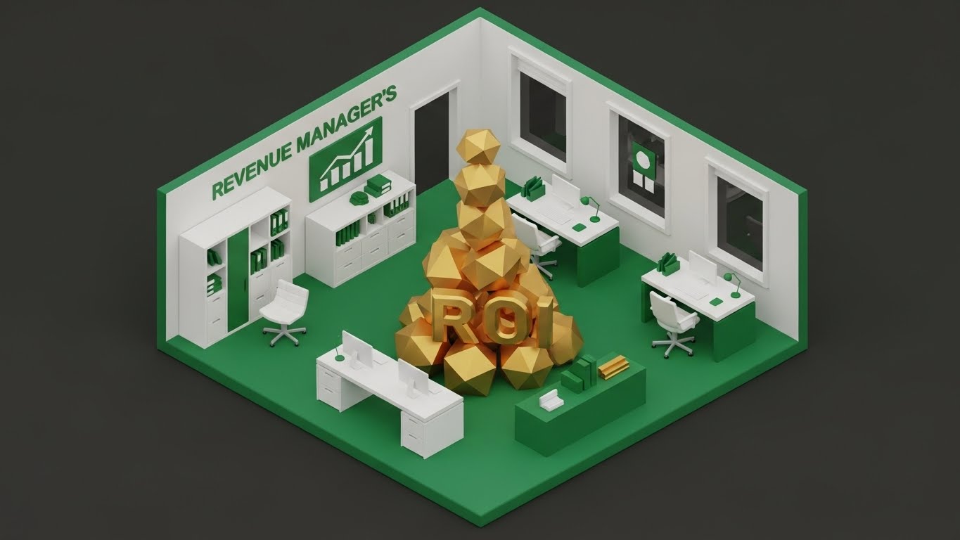 (Isometric 3D Workflow): Golden Stacks + Building Tangible ROI