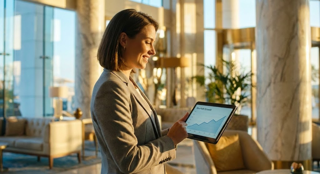 (Aspirational Stock Montage): Golden Hour + Humanizing Data Control