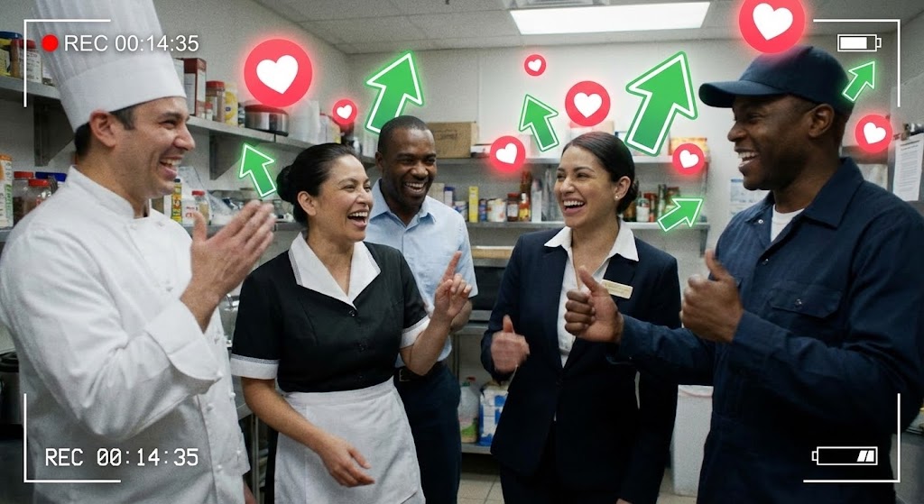 (2D Graphics Over Live Action): Hearts & Arrows + Empowering Hotel Staff