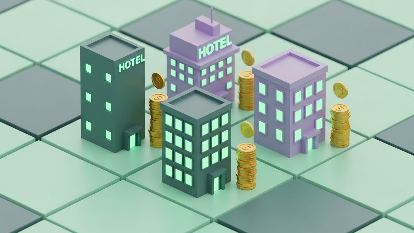 (Low-Poly 3D Modeling): Stacking Coins + Gamifying Revenue Growth