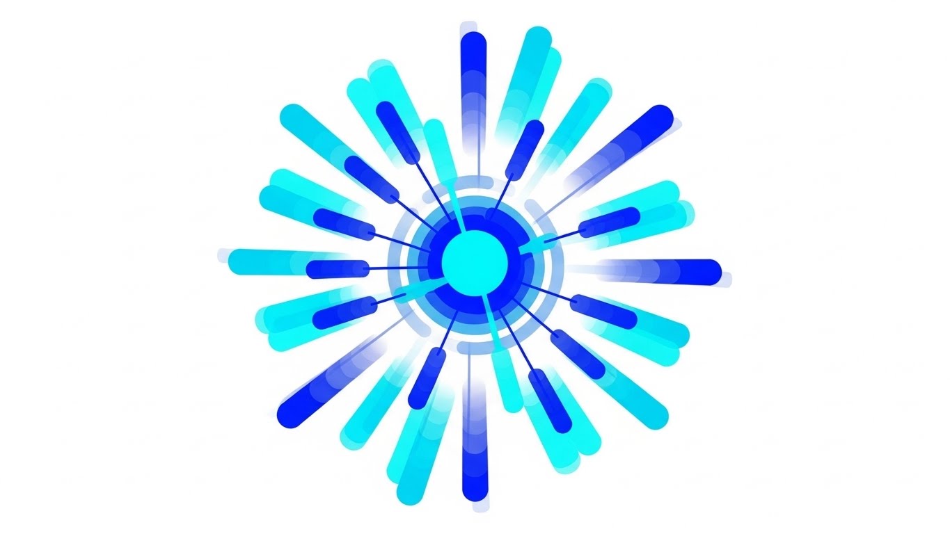 (Abstract Motion): Central Hub - Visualizing unified control.