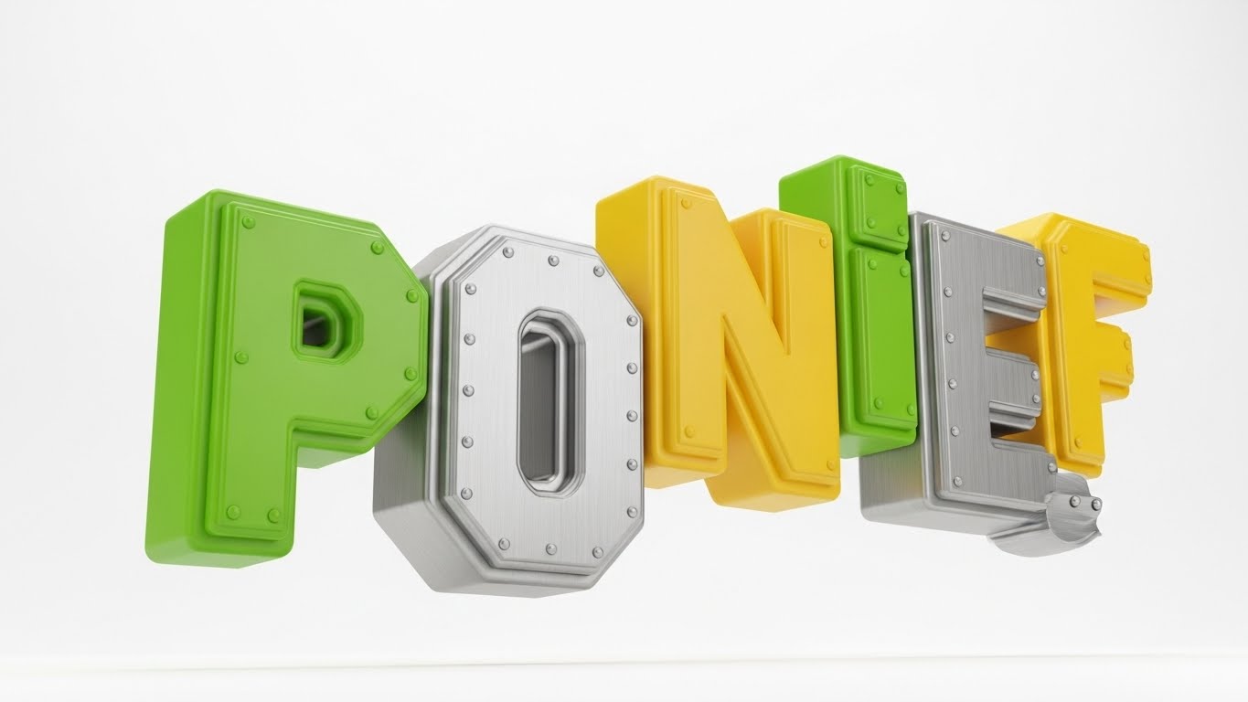 (Bold Kinetic Typography): Blocky Motion + High-impact brand awareness